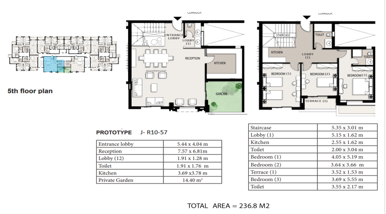 Penthouse for sale with a prime location in Jadinah New Heliopolis