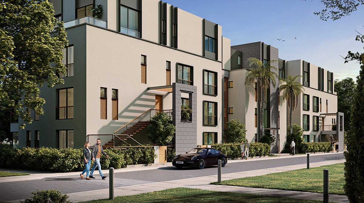 Apartment for sale in Garden Lakes with 2 bedrooms in 6th of October